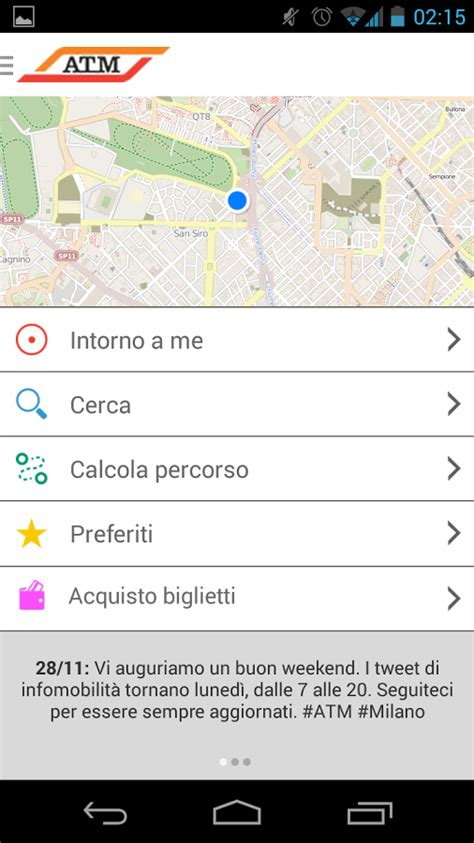 calcola percorso atm milano